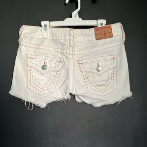 White Short Shorts